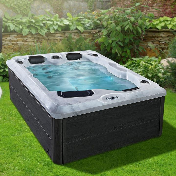 Actual product image Juskys Outdoor whirlpool Oasis with LED (3 pers.)
