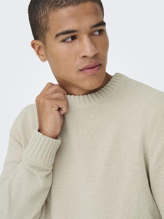 Actual product image Only & Sons Onsethan Life Reg 7 Crew Knit (XS)