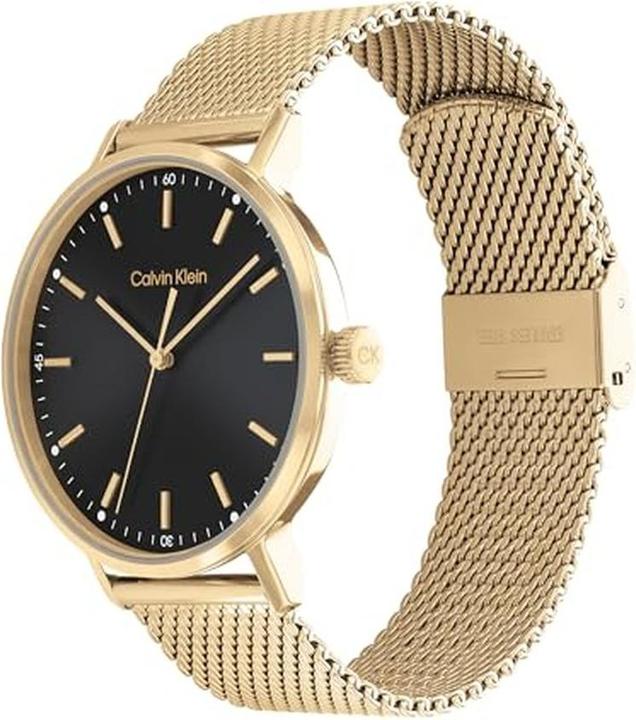 Image du produit Calvin Klein Moderne Mesh-Herrenuhr 25200049 + BOX (Montre analogique, 42 mm)