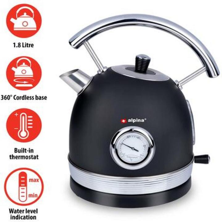 Actual product image alpina Water kettle 230V 1850-2200W (1.80 l)