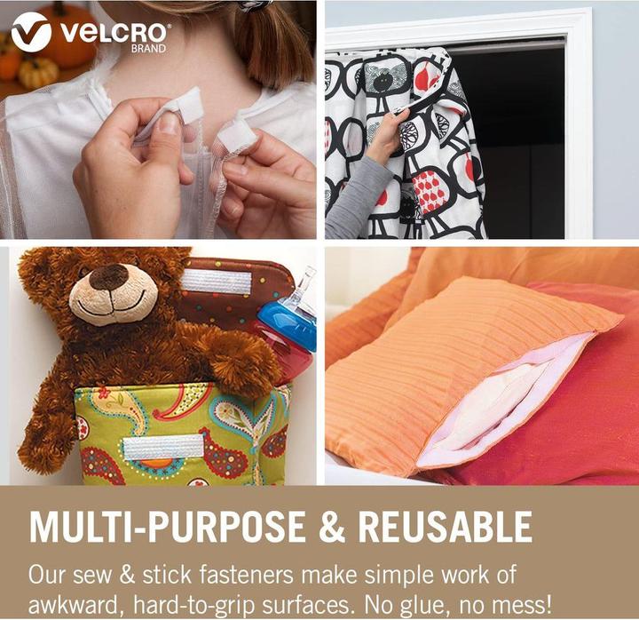 Actual product image Velcro brand Velcro tape for textiles (20 mm)