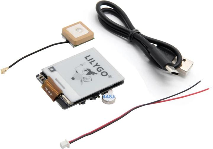Image du produit Lilygo T-Wrist ESP32+GPS ePaper Écran 1.54inch