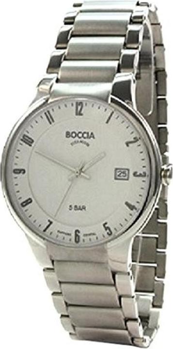 Immagine prodotto Boccia 3629-02 Orologio da uomo in titanio 39mm 5ATM (Orologio da polso analogico, 39 mm)