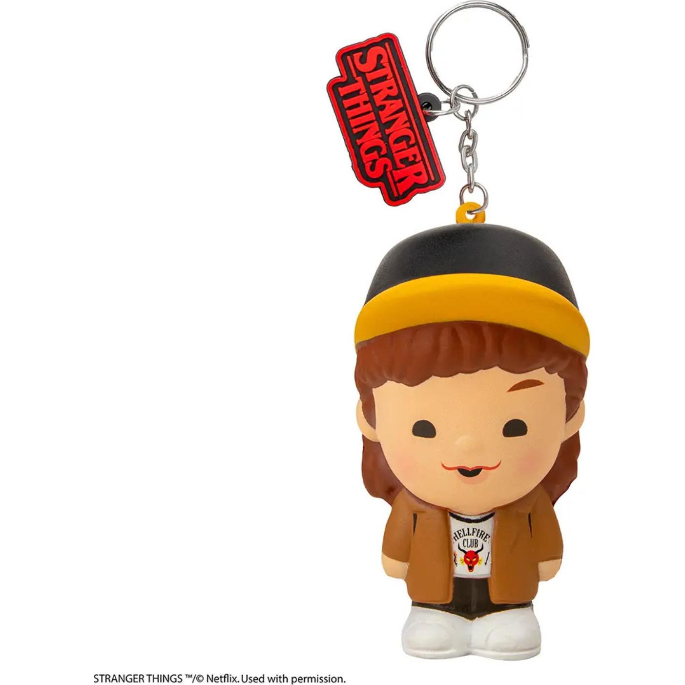 Distrineo, Portachiavi, Portachiavi Squishy - Dustin - Stranger Things, Multicolore