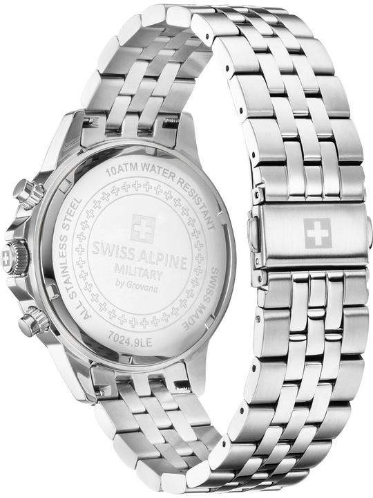 Image du produit Swiss Alpine Military 7024.9137 Herrenuhr Cruiser Chronograph 44mm 10ATM (Chronographe, Montre analogique, 44 mm)