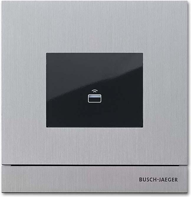 Produktbild Busch-Jaeger BJ 83100/72-660 Welcome Zutritts- kontrolle m.Transponder edelstahl (Schlüsselkarte)