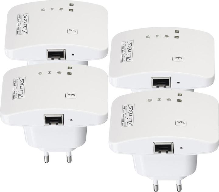 Produktbild 7links 4er-Set Mini-WLAN-Repeater