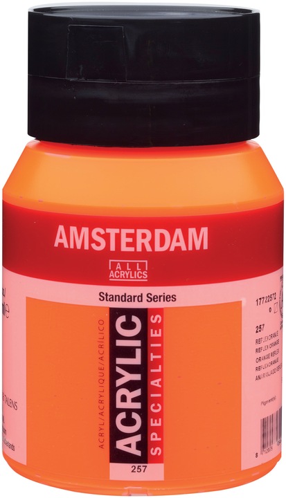Produktbild Talens Acrylfarbe Amsterdam 500ml 17722572 reflexorange (Reflexorange, 500 ml)