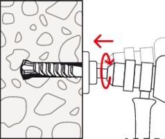 Actual product image Fischer Zykon drop-in anchor FZEA II 10x40 M8 (100 pcs.)