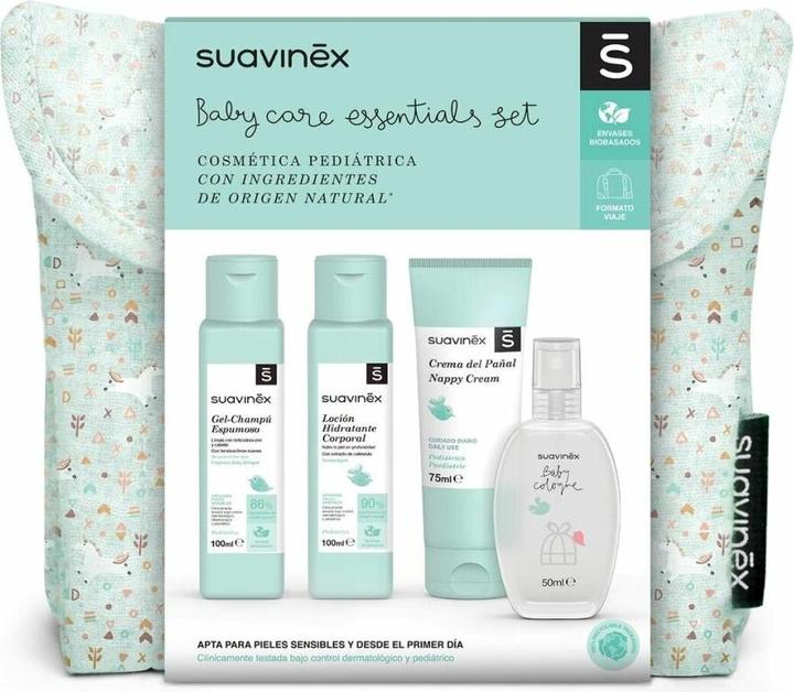 Actual product image Suavinex Baby Care Essential toiletry bag Blue 1h (0.44 l)