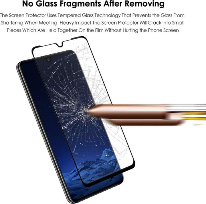 Produktbild Screenguard Huawei P30 Lite Full Screen Panzerglas Schutzfolie 2.5D 9H (1 Stück, Huawei P30 Lite)