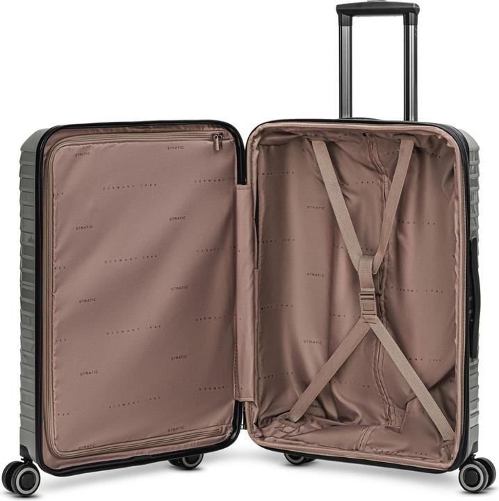 Image du produit Stratic Shine 4 roues trolley 65 cm avec soufflet extensible (69 l)