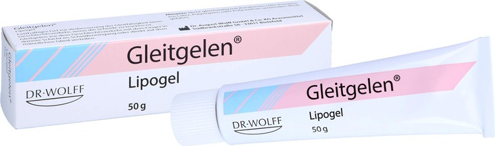 Produktbild Dr. Wolff Gleitgelen Lipogel, 50 g GEL (Intimgel)