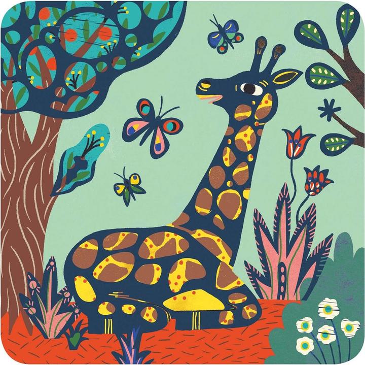 Produktbild Djeco Scratchbilder grosse Tiere