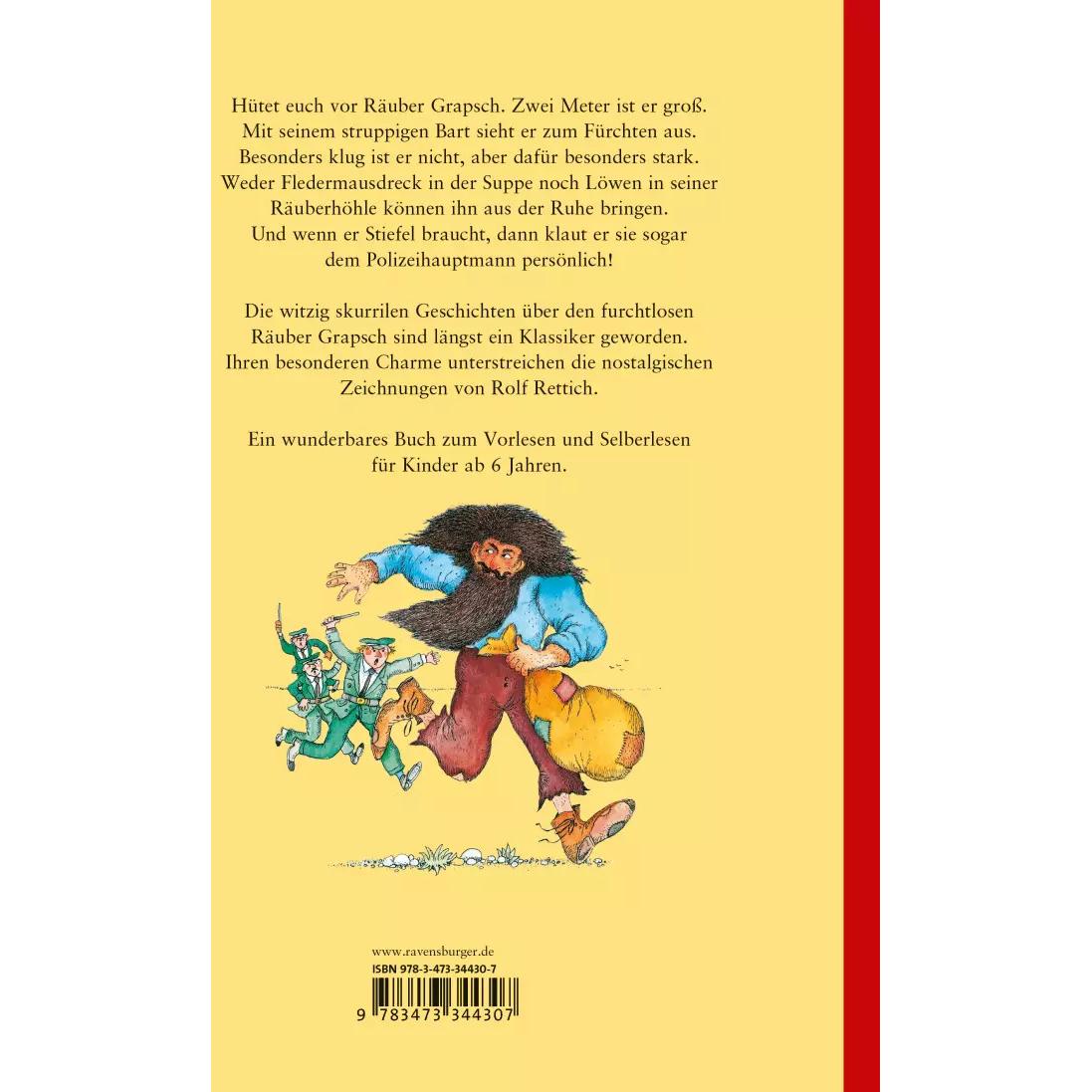 Thumbnail - Das grosse Buch vom Räuber Grapsch, Kinderbücher von Gudrun Pausewang, Rolf Rettich