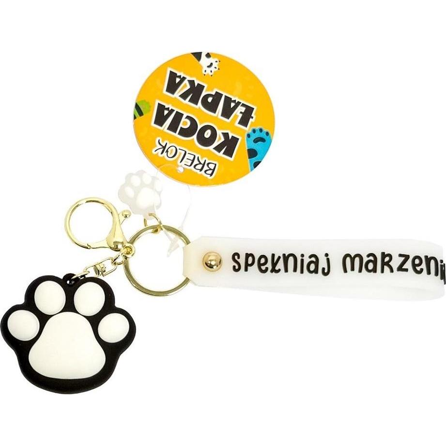 Mcd, Portachiavi, Schlüsselanhänger mit schwarzer Katzenpfote, Nero