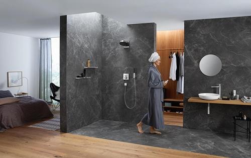 Produktbild hansgrohe Rainfinity Stabhandbrause 100 (1 Strahlart, 13.80 l/min)