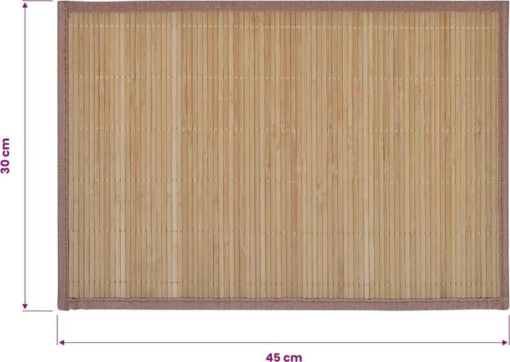 Image du produit vidaXL Tischset (6 pcs, 45 x 30 cm)