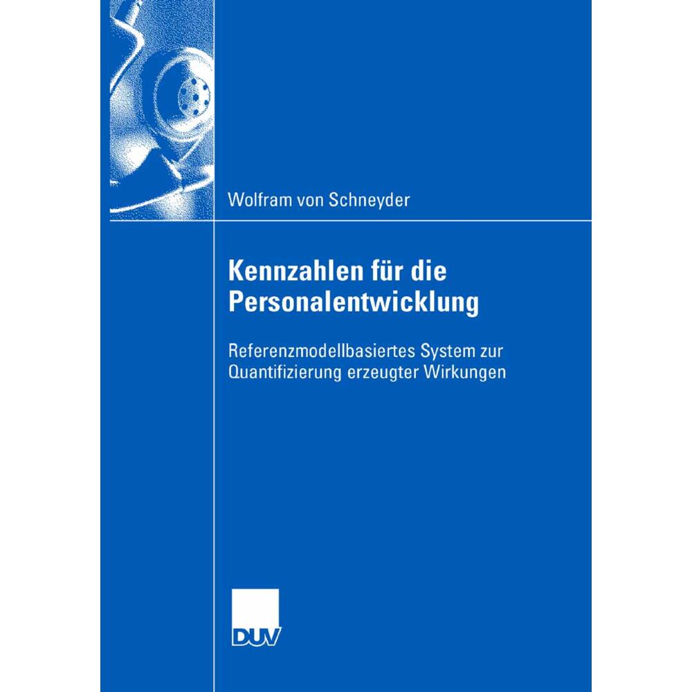 Kennzahlen für die Personalentwicklung, Fachbücher von Wolfram von Schneyder