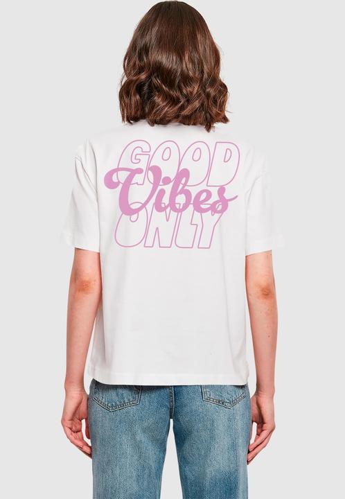 Actual product image Miss Tee Good Vibes Wording Tee - 173959 (XS)