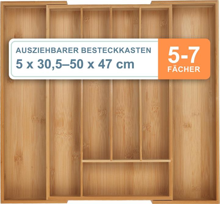 Actual product image Relaxdays Cutlery tray