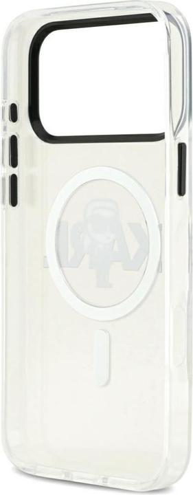 Image du produit Karl Lagerfeld - IML MagSafe Sketch Logo (KLHMP17XHGKIGKBT) - iPhone 17 Pro Max - Transparent Karl (Apple iPhone 17 Pro Max)