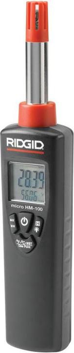Productafbeelding Ridgid 37438 Micro HM-100 Temperatuur- en vochtigheidsmeter