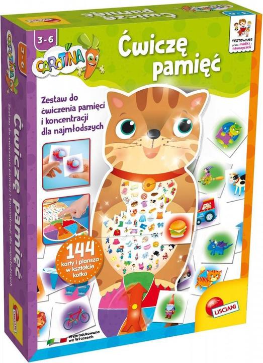 Produktbild Lisciani Game Carotina I train my memory (Polnisch)