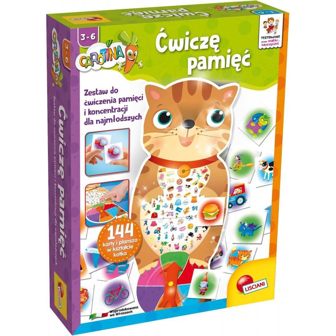 Lisciani Game Carotina I train my memory (Polnisch)