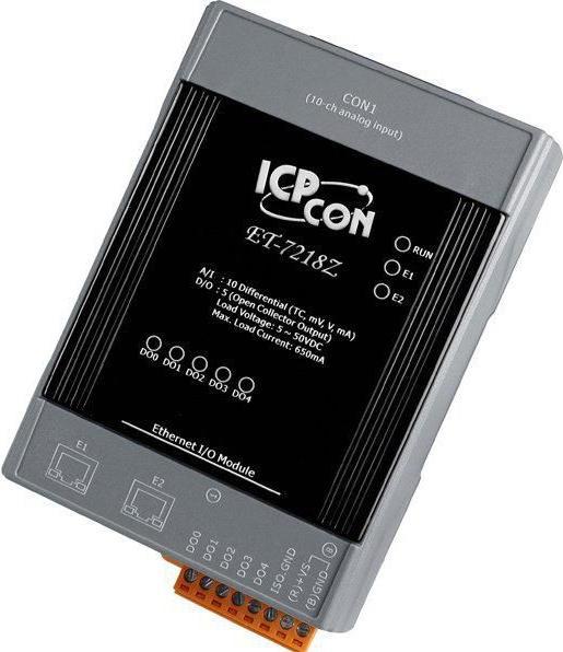 Image du produit Moxa MODBUS/TCP I/O MODULE, 2x LAN