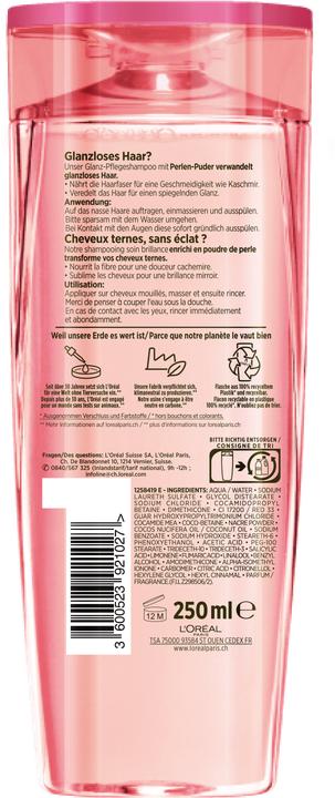 Immagine prodotto L'Oréal Paris Elseve Nutri-Gloss (Shampoo liquido, 250 ml)