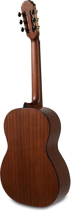 Produktbild Manuel Rodriguez Klassische Gitarre für Anfänger mit offenem Klang (Konzertgitarre, Griffbrett: Palisander, Hals: D-Neck-Halsprofil nach spanischem Modell, Oberblatt: Massives Sparrenholz, Rucken und Zargen: Sapele-Mahagoni, Steg: Palisander)