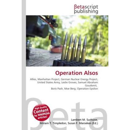 Operation Alsos, Fachbücher