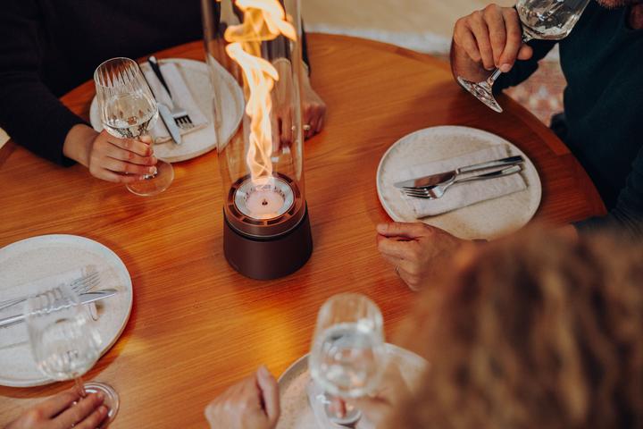 Produktbild Höfats SPIN air 1200 Tischfeuer rostbraun