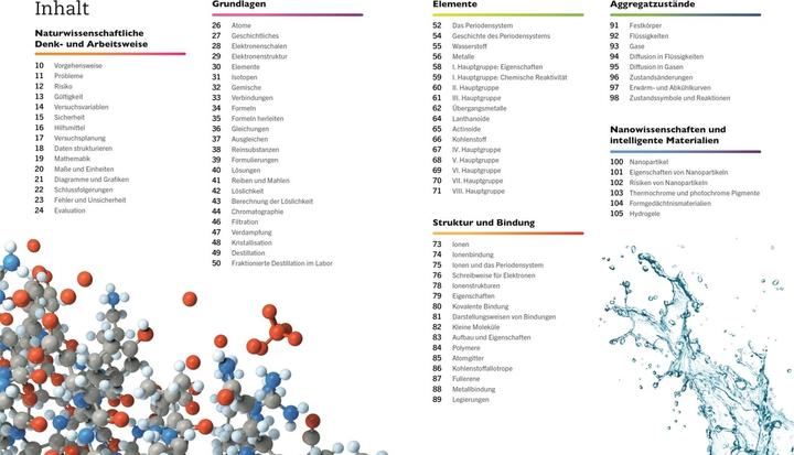 Actual product image Visuelles Wissen. Chemie (German, Roswitha Harrer, DK Publishing House, 2021)