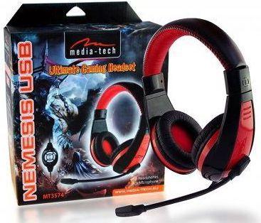 Actual product image Media-Tech MEDIATECH MT3574 NEMESIS USB - Stereo US (Cable)