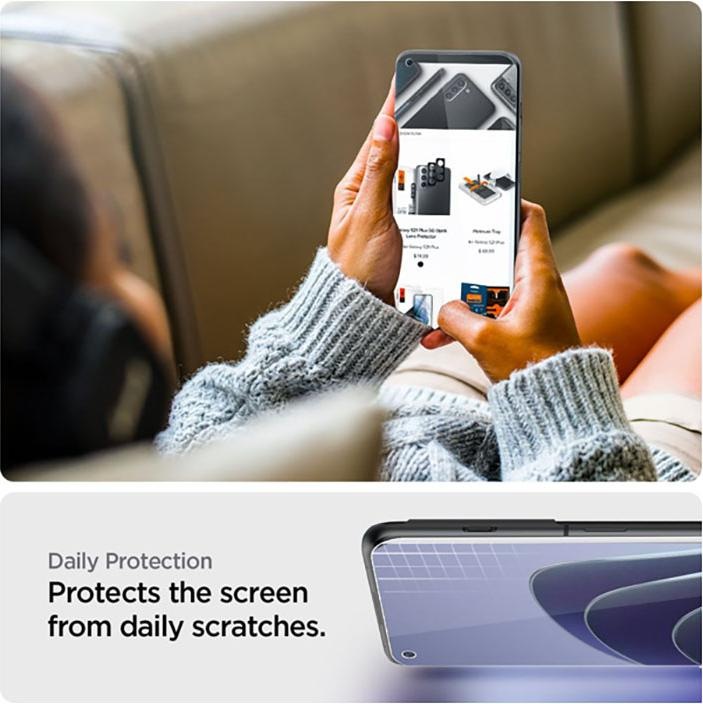 Actual product image Spigen HYDROGEL FILM NEO FLEX 2 PACK ONEPLUS 10 PRO 5G (1 Piece, Oppo Find X5 Pro, OnePlus 11, OnePlus 10 Pro)