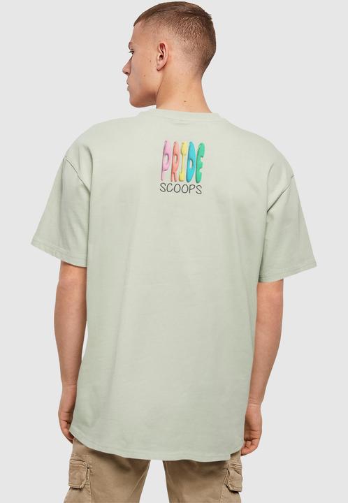 Produktbild Merchcode Pride Scoops Heavy Oversized T-shirt - 170399 (XXL)