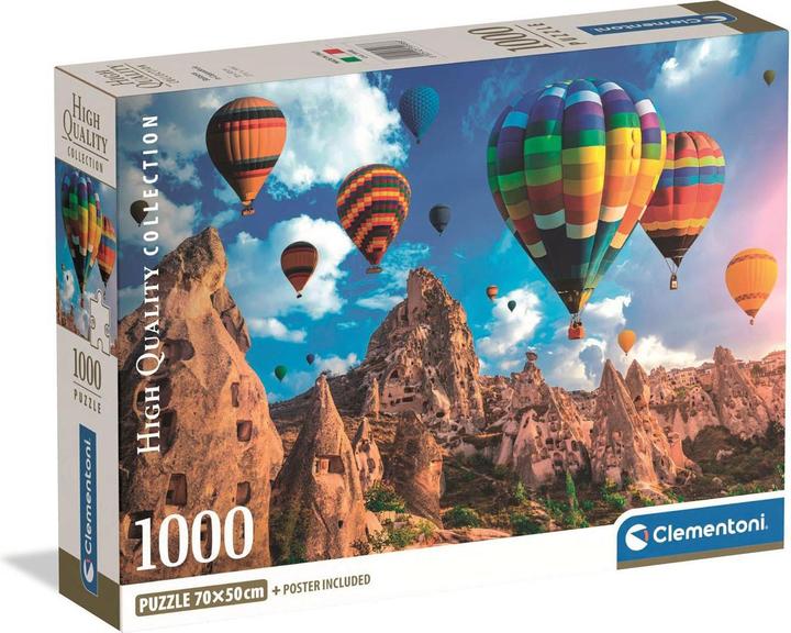 Immagine prodotto Clementoni 1000 pezzi. Palloncini CB in Cappadocia (1000 pezzi)