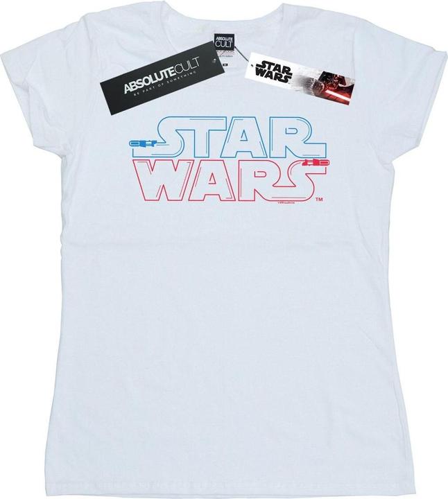 Immagine prodotto Star Wars Lightsaber Logo Maglietta Donna (XL)