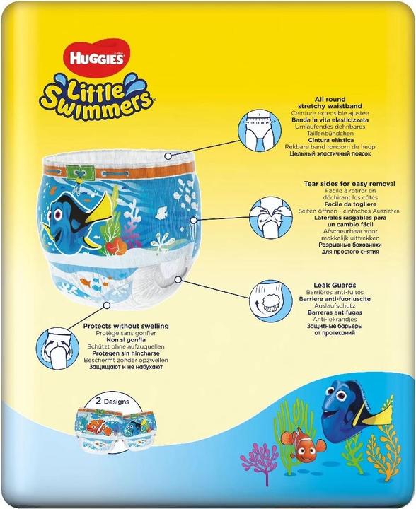 Image du produit Huggies Les petits nageurs (Taille 5, Taille 6, 11 pcs)