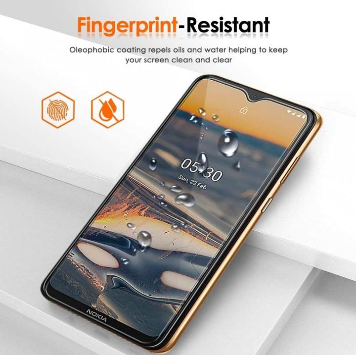 Produktbild Screenguard Nokia 5.3 Panzerglas Schutzfolie Case Friendly Design (1 Stück, Nokia 5.3)