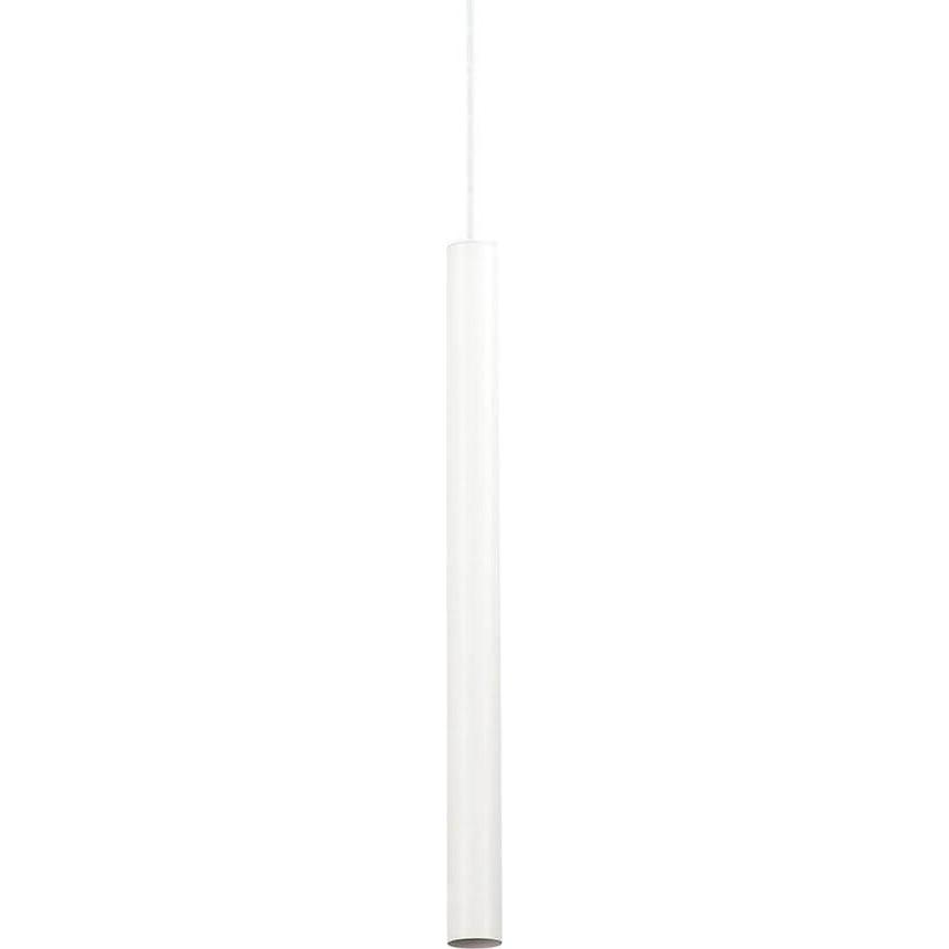 Ideal lux, Pendelleuchte, ULTRATHIN LED Pendelleuchte 11,5W ⌀60mm Weiss warmweiss 156682 (1150 lm)