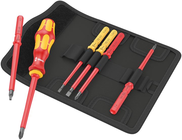Produktbild Wera Kraftform Kompakt VDE 7 Imperial 1 (Schlitzschrauben, Innensechskant)