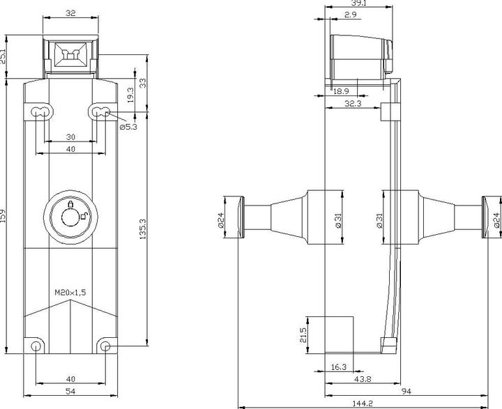 Immagine prodotto Siemens Interruttore di sicurezza SIEM