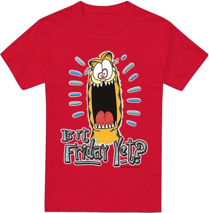 Immagine prodotto Garfield Friday Maglietta Uomo (XXL)