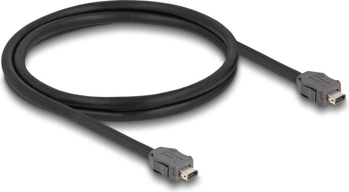 Produktbild Delock Kabel ix Industrial A-Kodierung Stecker zu Stecker Cat.7 1 m (S/FTP, CAT7, 1 m)
