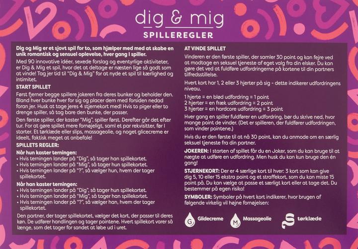 Actual product image Orion Dig & Mig (Deck of cards, Danish)