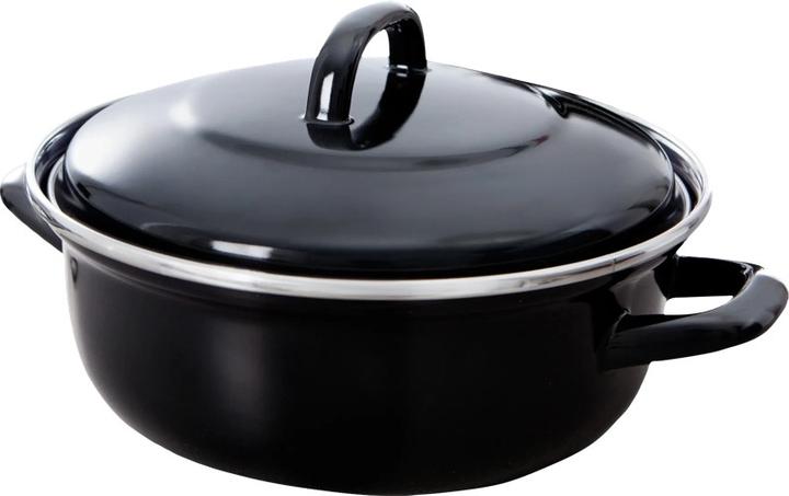 BK Fortalit Stoof/Braadpan 24 cm (Casserole + stew pot, Enamel)