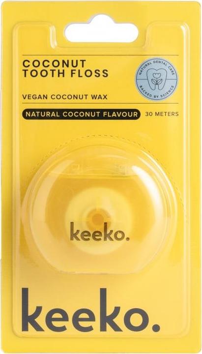 Produktbild Keeko. - Kokosnuss Zahnseide